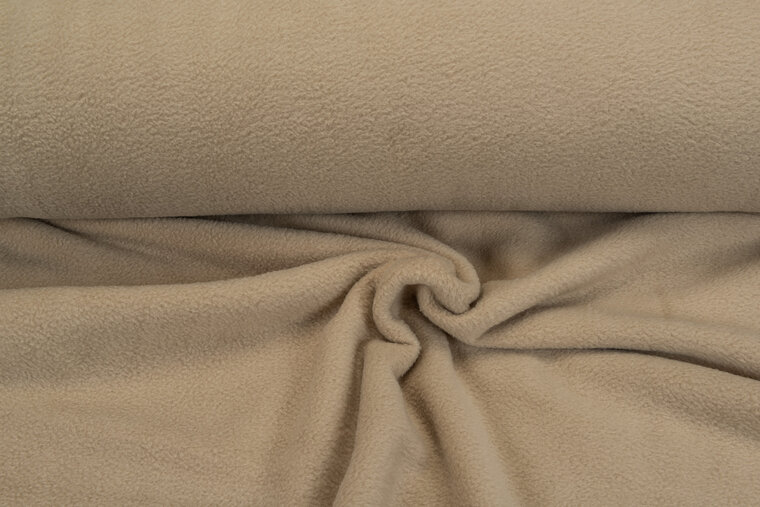 Micro Fleece anti-pilling dunkelsand