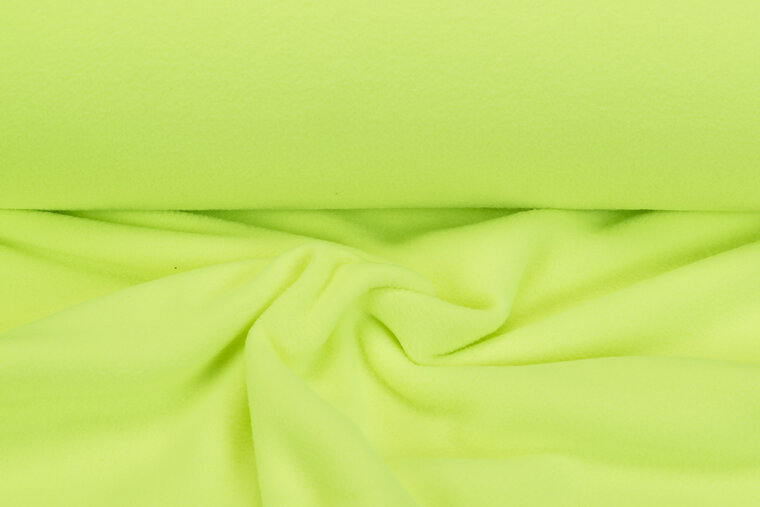 Micro Fleece anti-pilling neon gelb