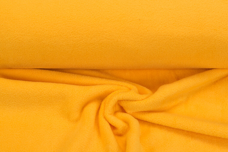 Micro Fleece anti-pilling gelb