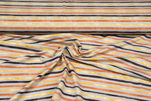 Baumwolljersey bedruckt african stripes