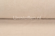 Baumwolle Fleece sand