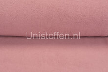 Baumwolle Fleece altrosa