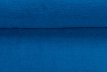 Micro Fleece anti-pilling Mittelblau