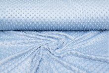 Minky fleece pastellblau