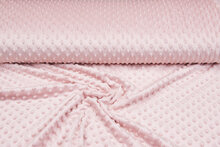 Minky fleece pastellrosa