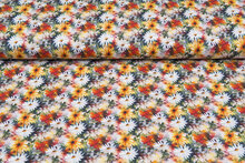 Baumwolljersey bedruckt digital multicolor flower 1