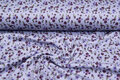 Alpenfleece bedruckt flowers lilac