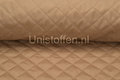 Steppstoff wattiert,gelb/beige